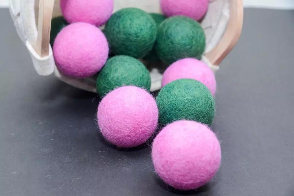 Wool Dryer Balls Color